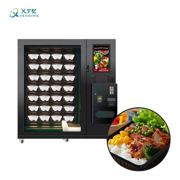 Distributeur automatique de repas sains surgelés