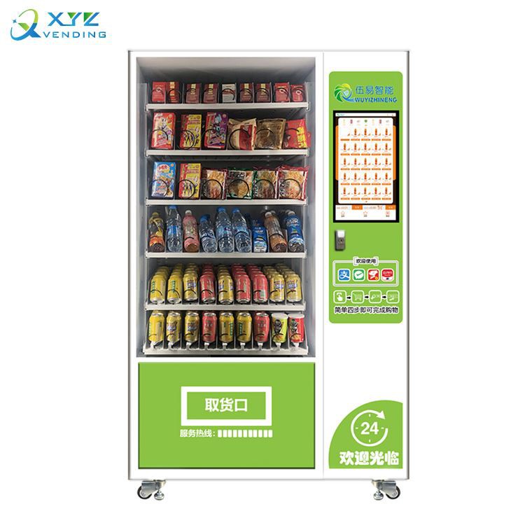 Snack And Soda Beverage Vending Machine